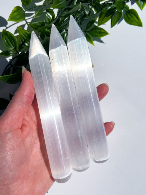 Selenite wand