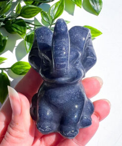 Blue Aventurine elephant