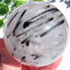 Tourmaline in Quartz sphere