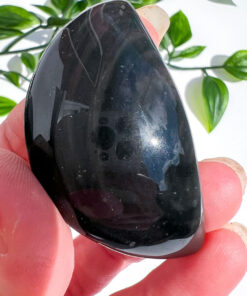 Rainbow Obsidian moon