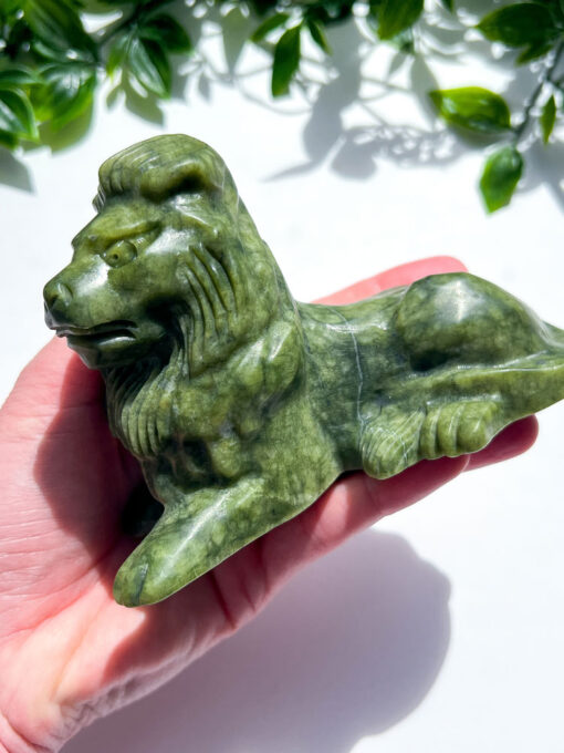 Green Jade lion