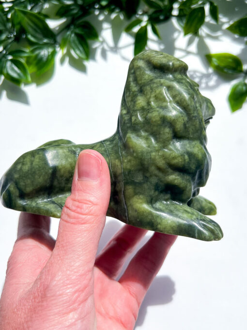 Green Jade lion