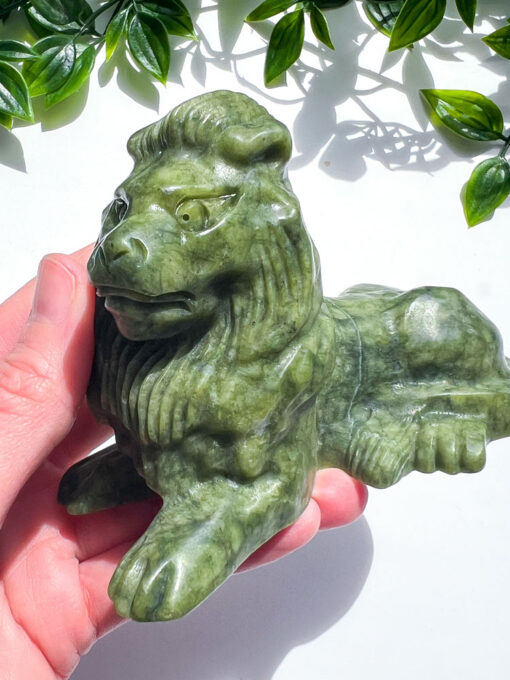 Green Jade lion