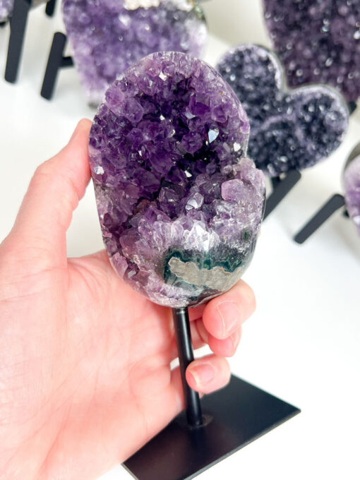 Amethyst Cluster on Stand