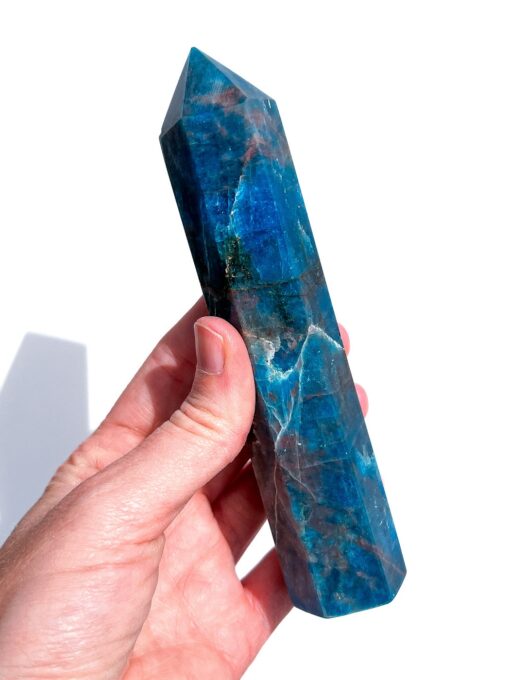 Blue Apatite Tower | D | 0.32kg - Image 2