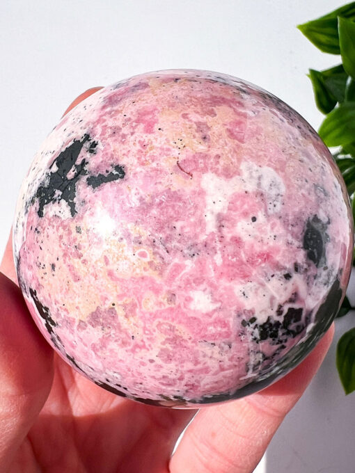 Peruvian Rhodonite Sphere