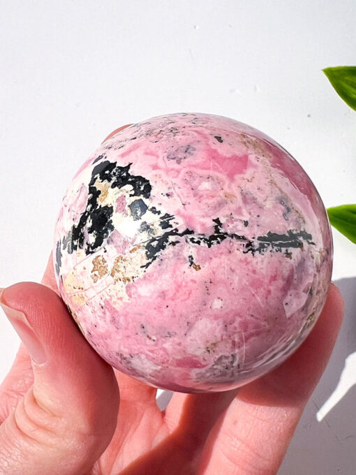 Peruvian Rhodonite Sphere