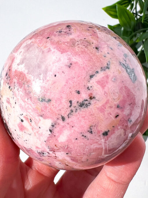 Peruvian Rhodonite Sphere