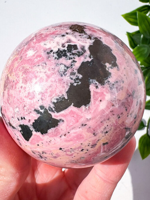 Peruvian Rhodonite Sphere