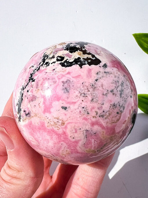 Peruvian Rhodonite Sphere