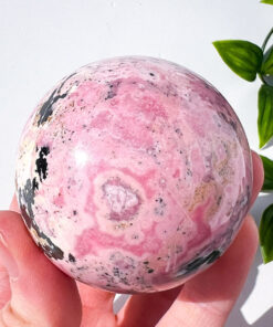 Peruvian Rhodonite Sphere