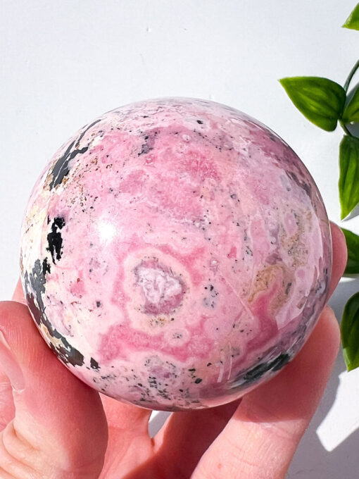 Peruvian Rhodonite Sphere