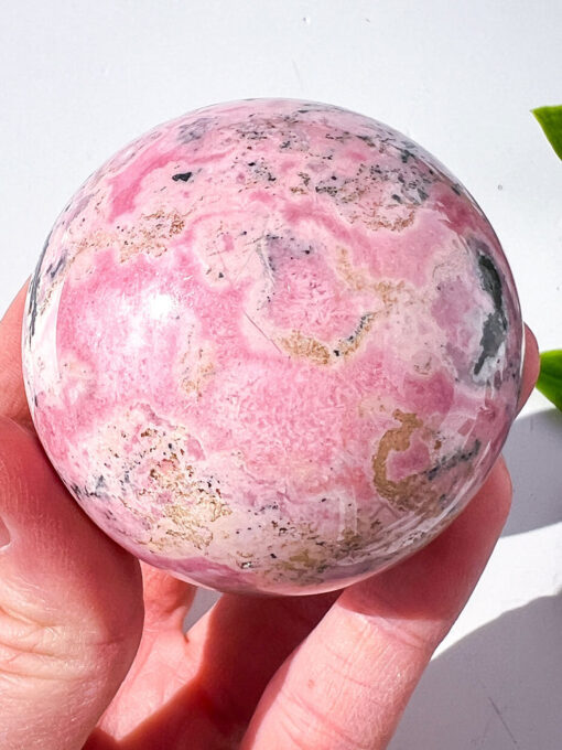 Peruvian Rhodonite Sphere