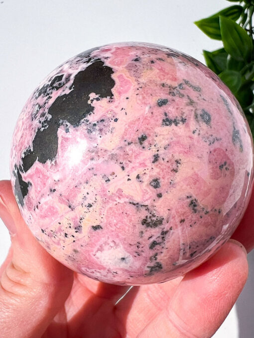 Peruvian Rhodonite Sphere