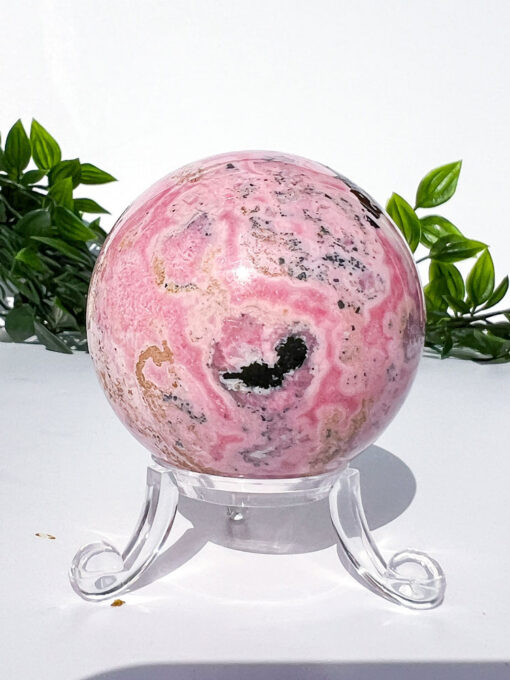 Peruvian Rhodonite Sphere