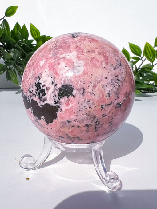 Peruvian Rhodonite Sphere