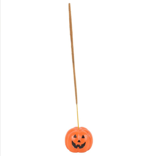 pumpkin incense stick holder