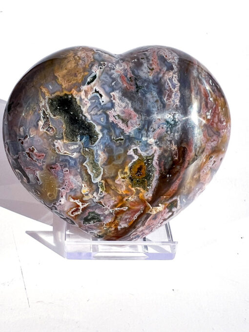 Ocean Jasper Heart