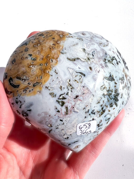 Ocean Jasper Heart