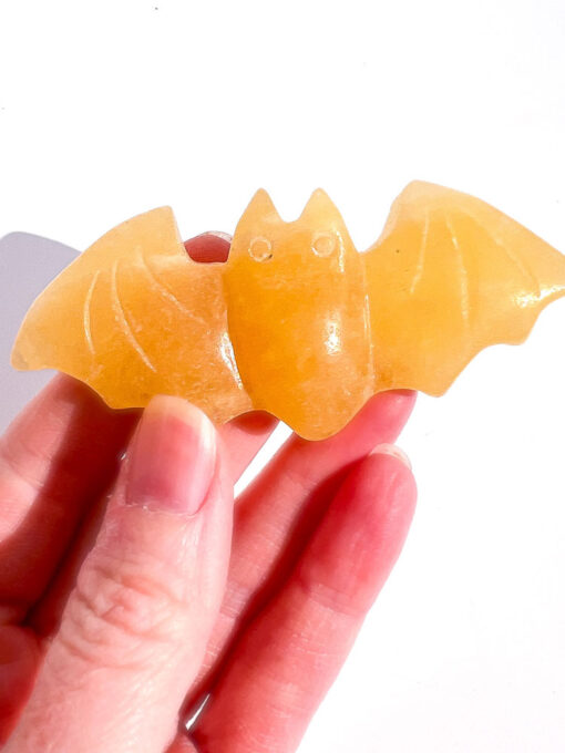 Orange Calcite bat