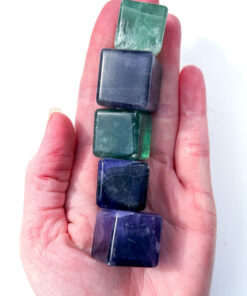 Fluorite Cube Carving