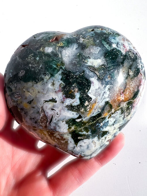 Ocean Jasper Heart