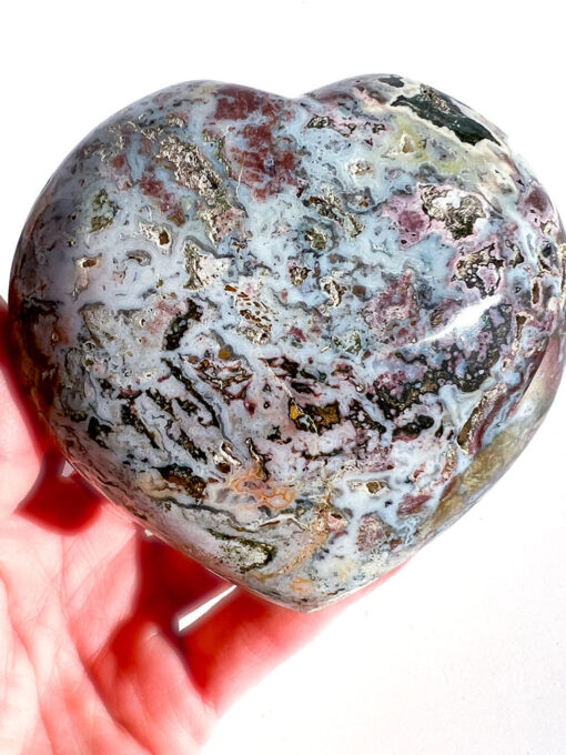 Ocean Jasper Heart