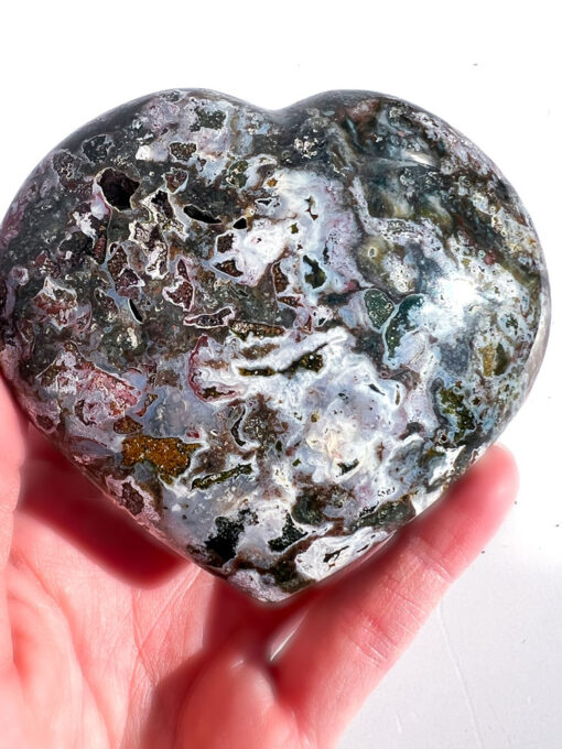 Ocean Jasper Heart