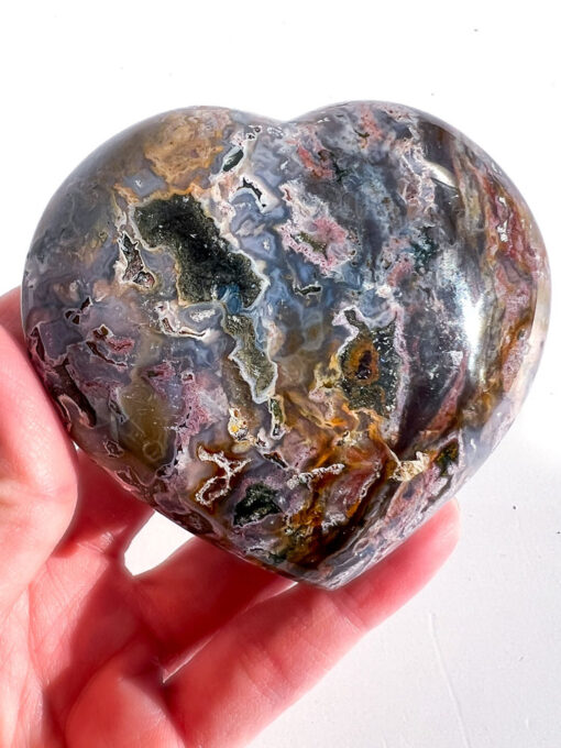 Ocean Jasper Heart