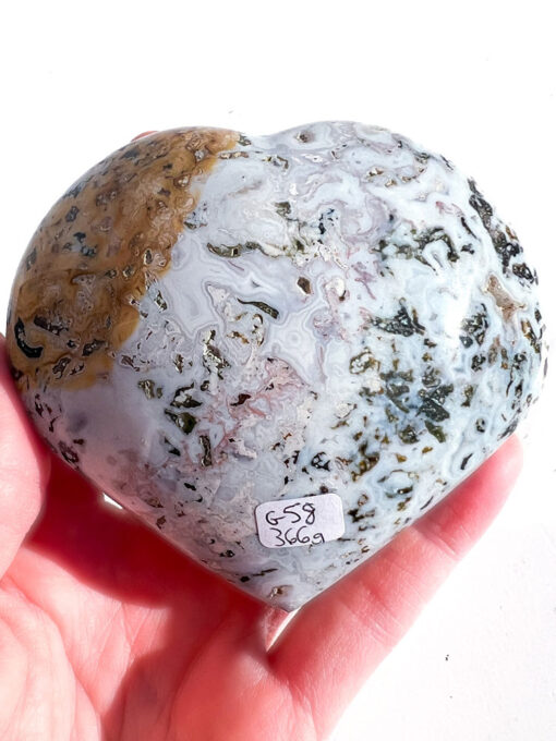 Ocean Jasper Heart