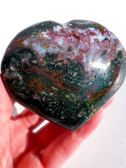 Ocean Jasper Heart