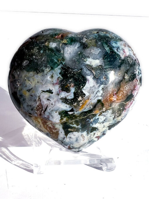 Ocean Jasper Heart