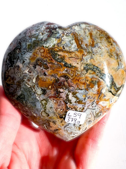 Ocean Jasper Heart