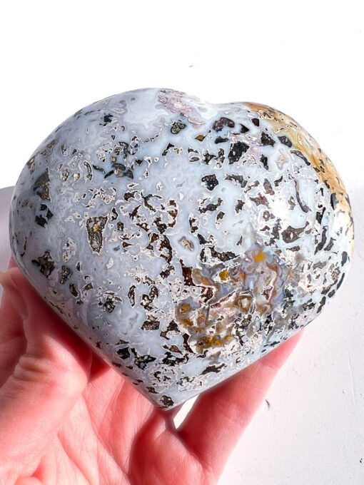 Ocean Jasper Heart