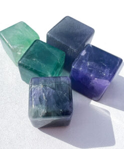 Fluorite Cube Carving