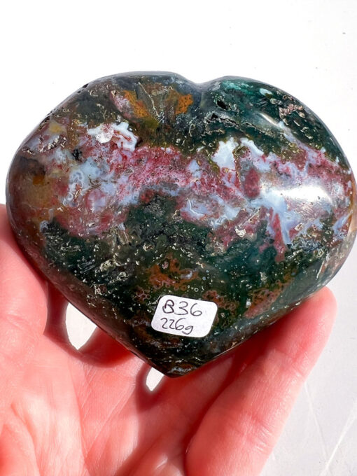 Ocean Jasper Heart