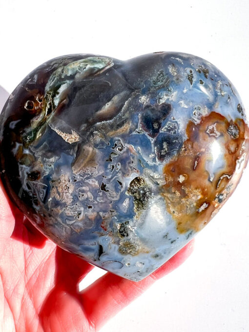 Ocean Jasper Heart