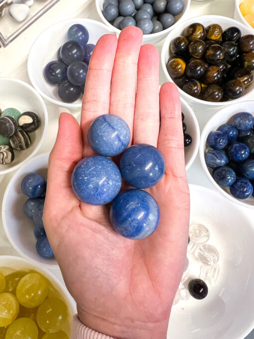 Blue Aventurine sphere