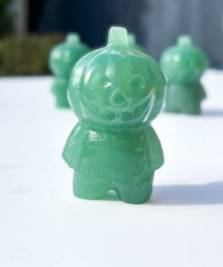 Green Aventurine Pumpkin People