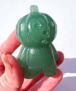 Green Aventurine Pumpkin People