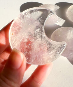 Clear Quartz moon