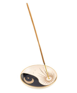 Sun and Moon yin yang incense stick holder