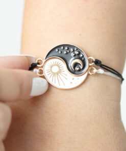 Yin and Yang Charm Bracelet