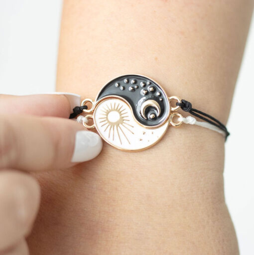 Yin and Yang Charm Bracelet