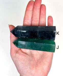 Green Fluorite Point