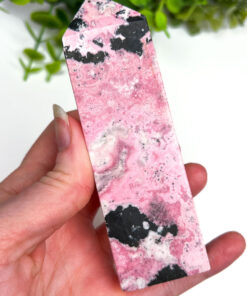 Peruvian Rhodonite Obelisk