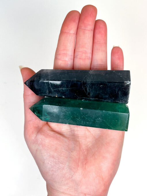 Green Fluorite Point