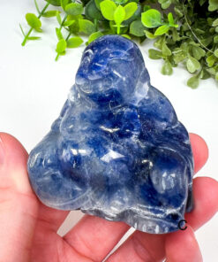 Sodalite buddha