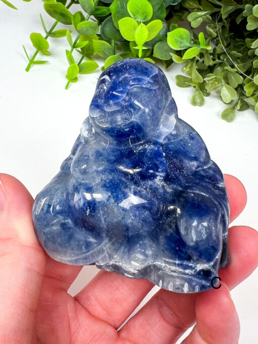 Sodalite buddha