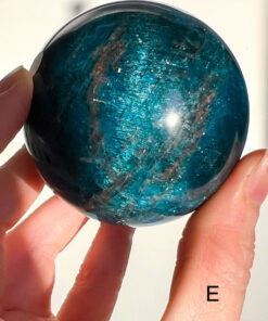 Blue Apatite sphere